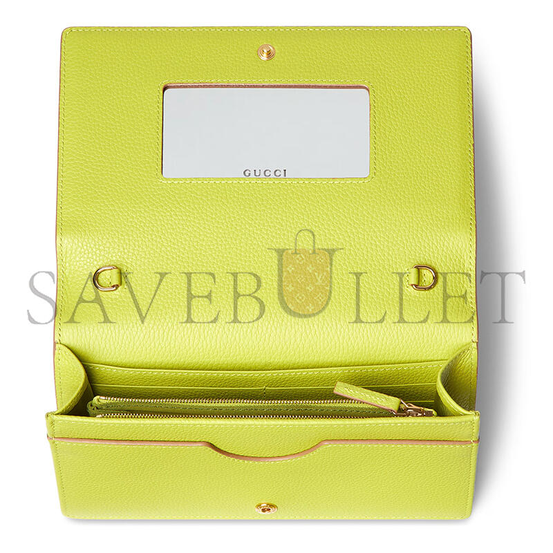 G*u*i gg marmont wallet on chain 497985 (20*12.5*4cm)